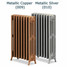 CI-NE760-4-D-009-010 - Georgian 4 Column Cast Iron Radiator H760mm x W269mm CI-NE760-4-D-009-010 - Georgian 4 Column Cast Iron Radiator H760mm x W269mm